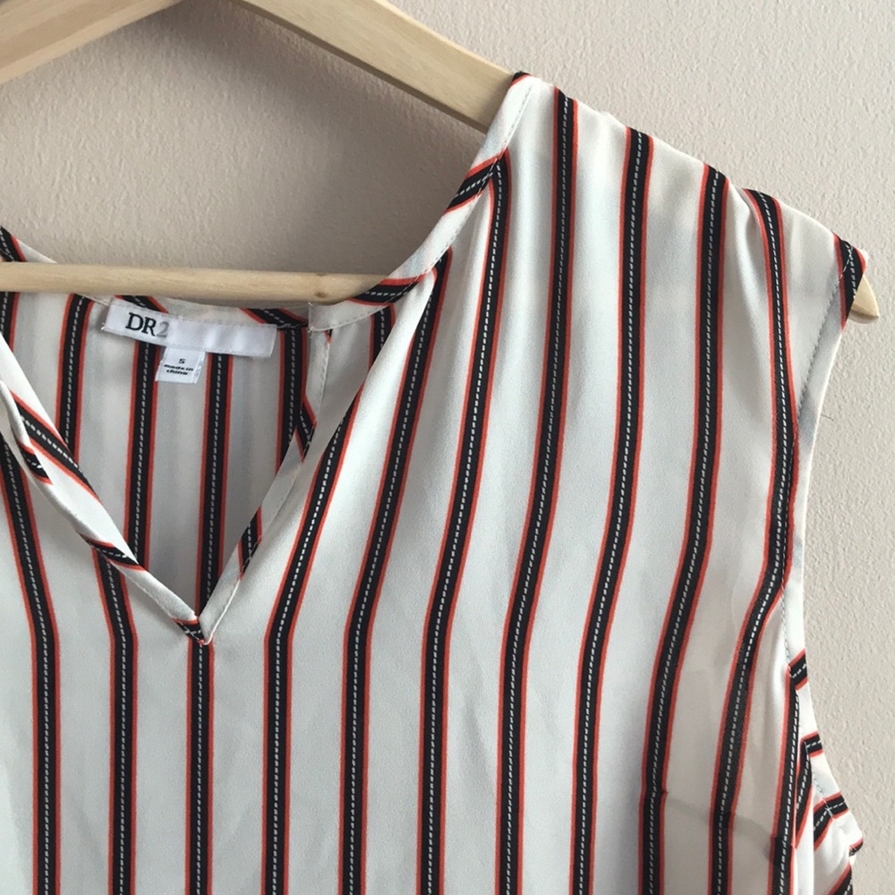 Pleat-back Top